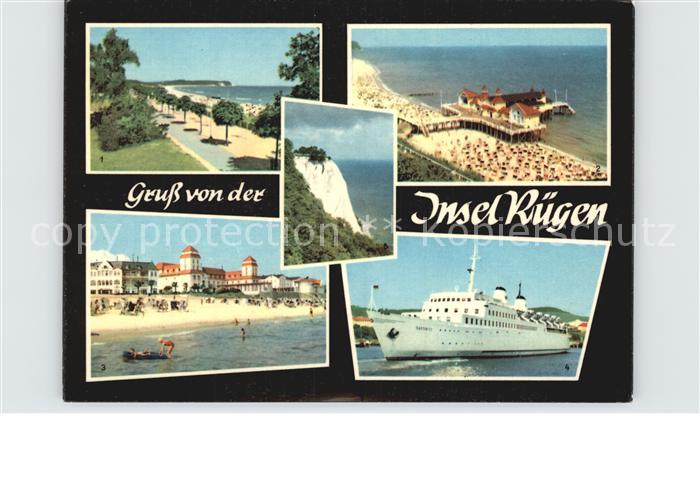 Insel Ruegen G?hren Sellin Seebr?cke Binz K?nigsstuhl