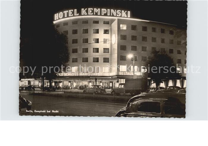 BERLIN  CITY Hotel Kempinski bei Nacht