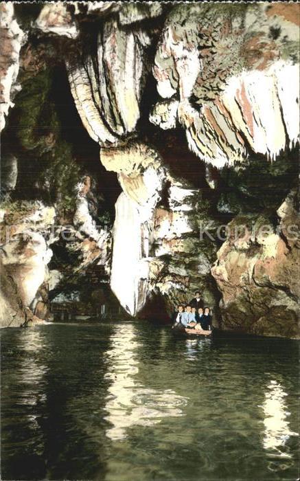Hoehlen Caves Grottes Padirac Lac de la Pluie Poesie A. Vernemouze