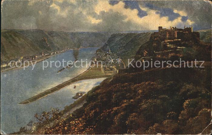 Hoffmann Heinrich Ruine Rheinfels St. Goar St. Goarshausen