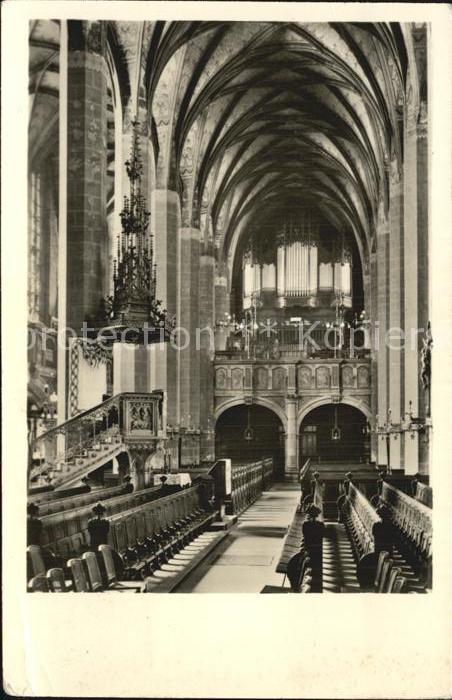 Kirchenorgel Leipzig Thomaskirche Mittelschiff