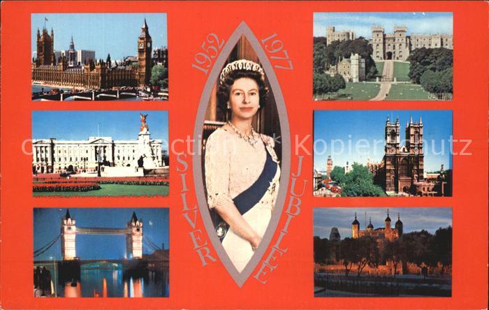 Adel England Queen Elizabeth II Silver Jubilee London
