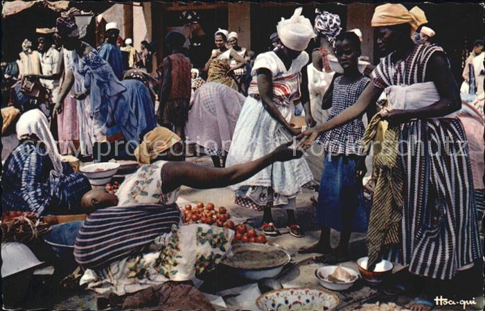 Typen Afrika Marche Africain