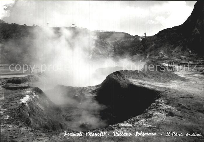 Vulkane Geysire Vulcans Geysers Solfatara Pozzuoli Napoli Cono eruttivo