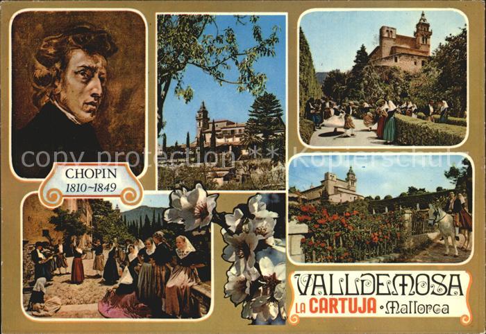Komponist Frederic Chopin Valldemossa Cartuja Mallorca
