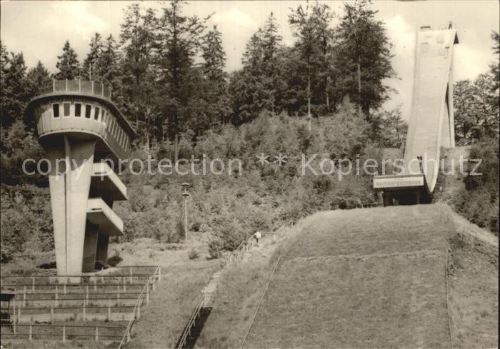 Ski-Flugschanze Grosse Aschbergschanze Klingenthal Sachsen