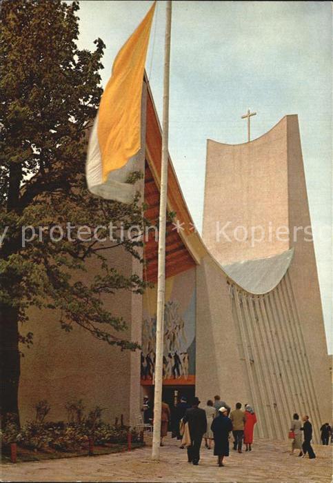 Exposition Universelle Bruxelles 1958 Pavillon du St.-Siege Eglise