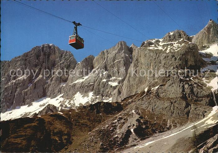 Seilbahn Dachsteinsuedwand Tuerlwandhuette Hunerkogel