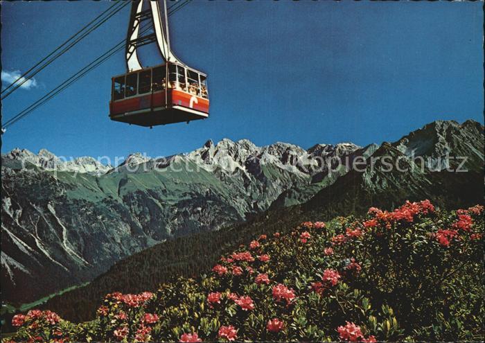 Seilbahn Fellhorn Birgsautal Faistenoy Allgaeuer Alpen