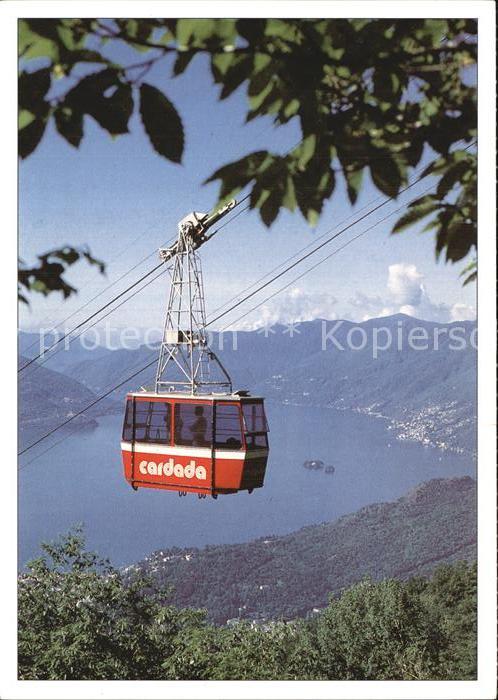 Seilbahn Locarno Funivia Orselina-Cardada