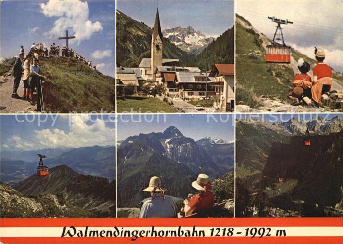 Seilbahn Walmendingerhorn Kleinwalsertal Mittelberg