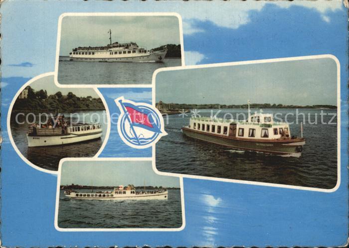 Motorschiffe Stralsund MS Seebad Zingst Weisse Flott