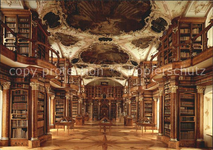 Bibliothek Library St. Gallen Stiftsbibliothek