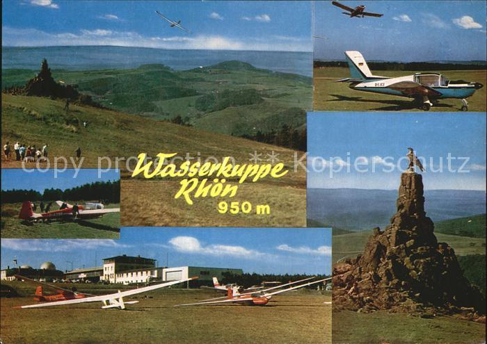 Segelflug Gliding Vol-Voile Vuolo-a-Vela Wasserkuppe Rhön