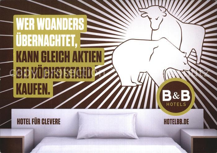 Werbung Reklame B&B Hotels