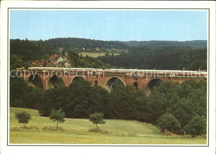Eisenbahn Ex 66 Karlex Elstertalbrücke Jocketa