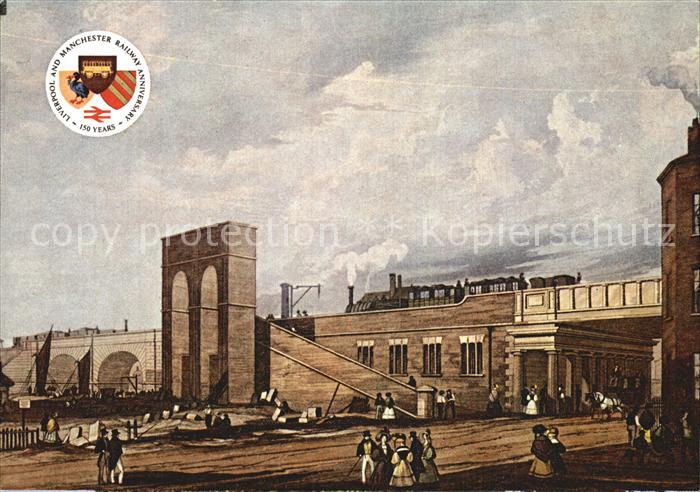 Eisenbahn Liverpool and Manchester Railway Road Station