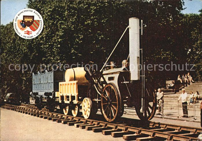Lokomotive Liverpool and Manchester Railway Rocket