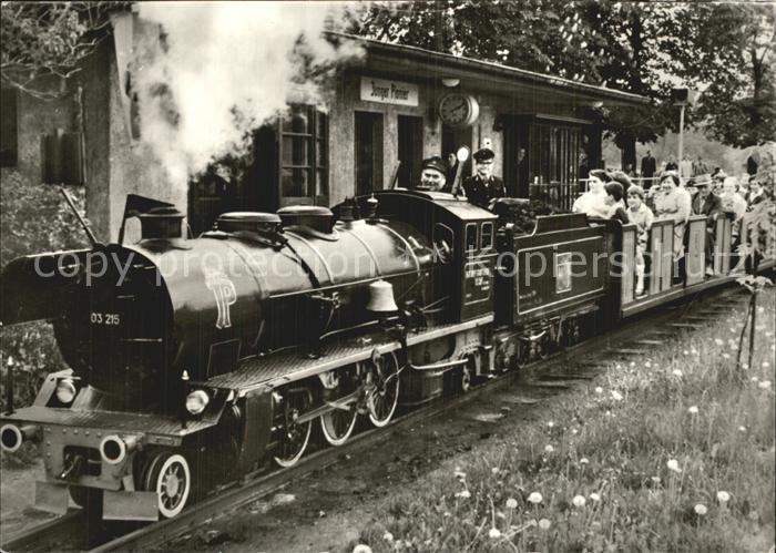 Lokomotive 25 Jahre Pioniereisenbahn Leipzig