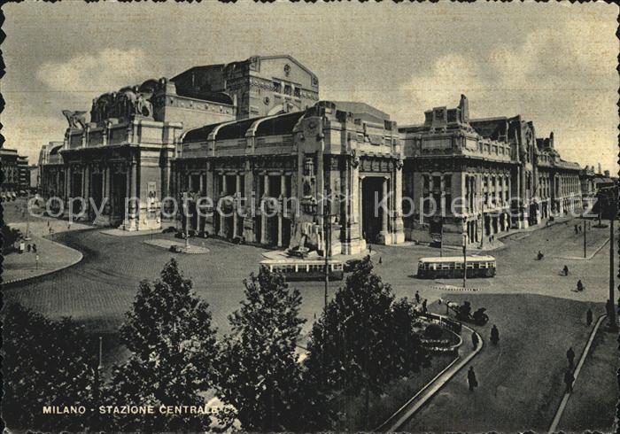 Strassenbahn Milano Stazione Centrale Hauptbahnhof