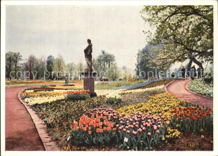 Bundesgartenschau Kassel Blumenflor Alte Mauer Wasserspiele