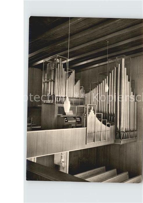 Kirchenorgel Kaiser-Friedrich-Gedaechtnis-Kirche Berlin Hansaviertel