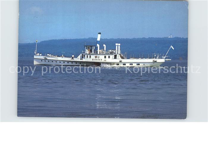 Dampfer Seitenrad Diessen Ammersee