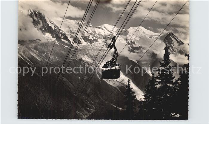 Seilbahn Brevent Chamonix Mont-Blanc