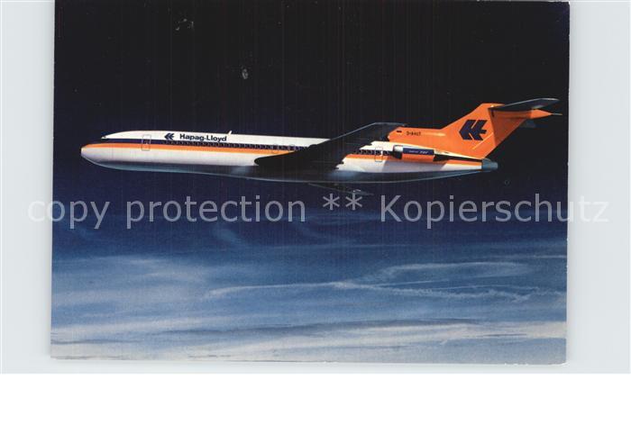 Flugzeuge Zivil Hapag-Lloyd Boeing-Jet 727-200