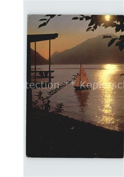 Segelboote Lago di Lugano