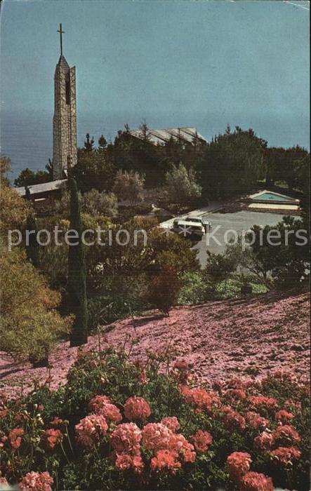 Palos Verdes Peninsula Flowers Wayfarer Chapel Portuguese Bend