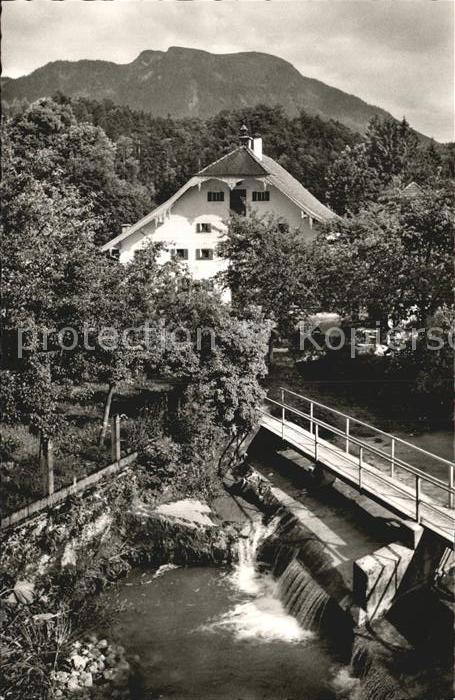 Bad Reichenhall Obermuehle Weissbach Untersberg
