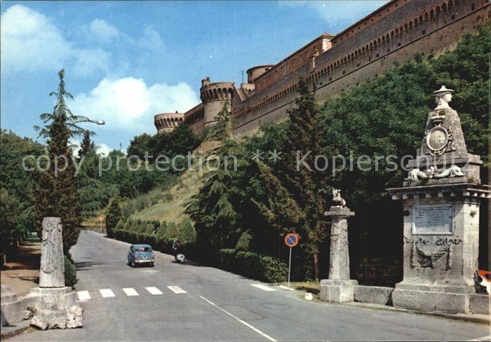 Volterra Denkmal Festung