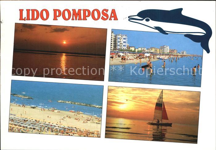 Pomposa Strand Segelboot