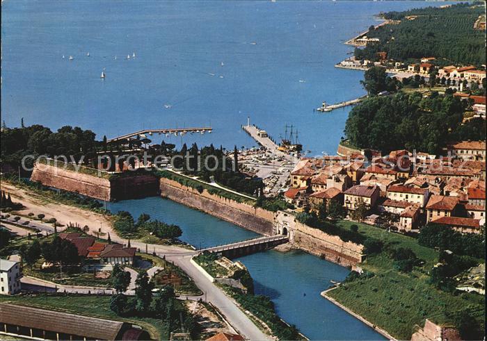 Peschiera del Garda Fliegeraufnahme