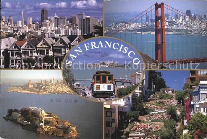 San Francisco California Cable car Bruecke