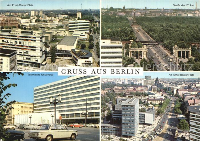 Berlin Ernst-Reuter-Platz Technische Universitaet