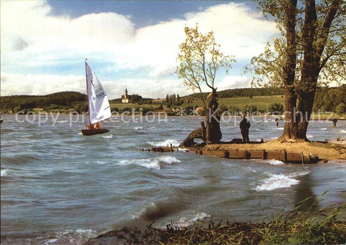 Maurach Birnau Basilika Birnau Segelboot