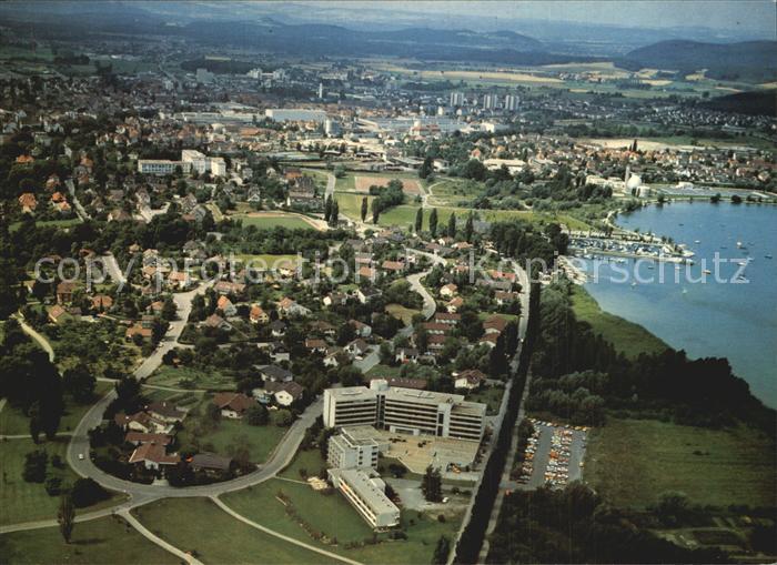 Radolfzell Bodensee Fliegeraufnahme Herz-Kreislauf-Klinik Mettnau