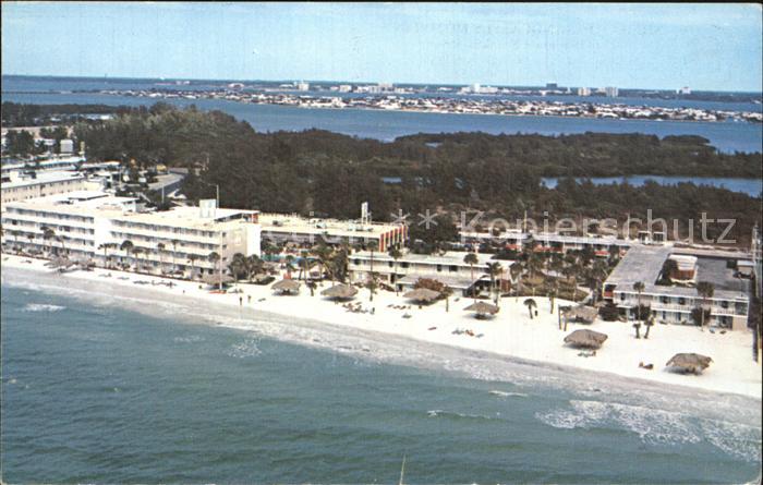 Sarasota Sheraton Sandcastle Motor Inn Lido Beach Air view