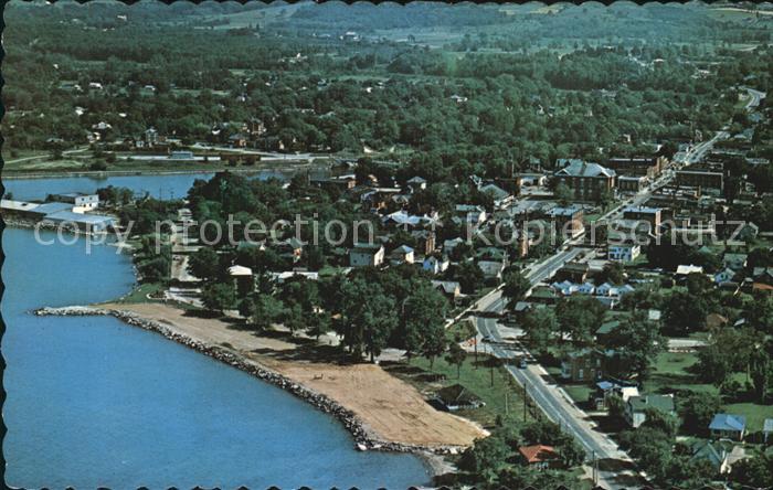 Meaford Ontario Georgian Bay Air view