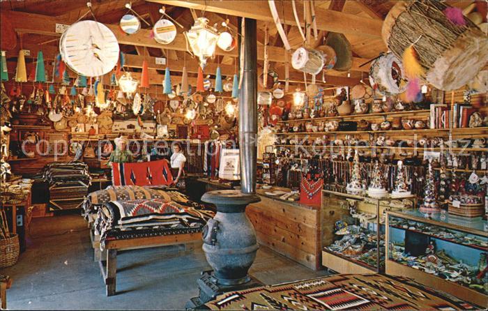 Coleville Interior view of the Three Flags Trading Post