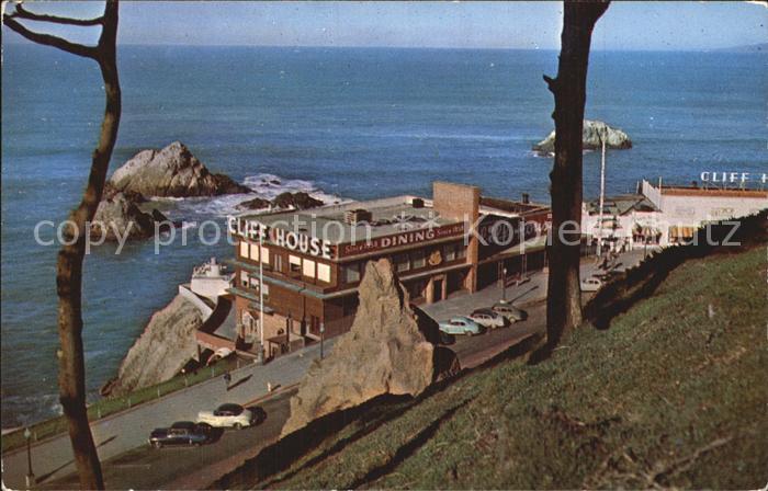 San Francisco California Cliff House and Seal Rocks