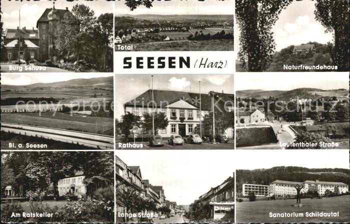 Seesen Harz Burg Sehusa Total Naturfreundehaus Rathaus Lautenthaler Str Ratskell