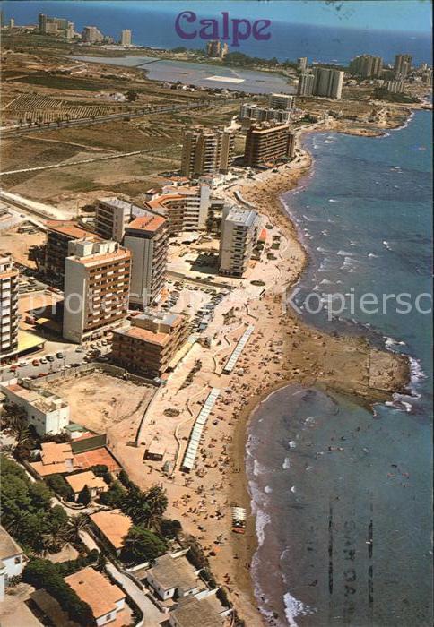 Calpe Vista aerea