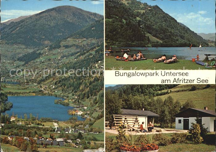 Afritz See Bungalowpark Untersee