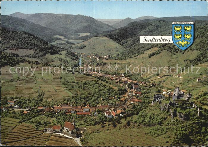Senftenberg Niederoesterreich Fliegeraufnahme Kuranstalt Dr Nuhr