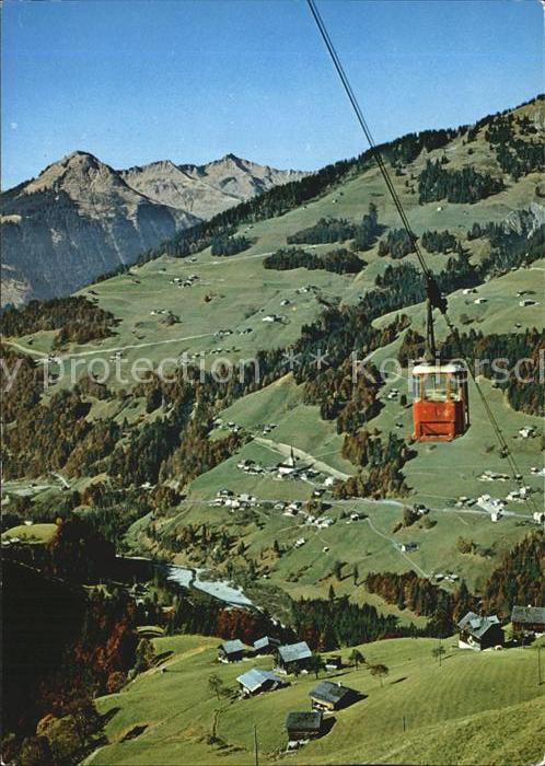 Sonntag-Stein Seilbahn Gr Walsertal