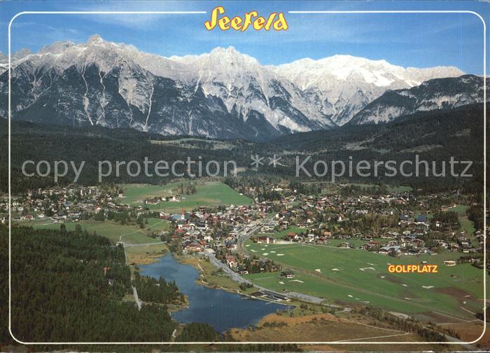 Seefeld Tirol Fliegeraufnahme