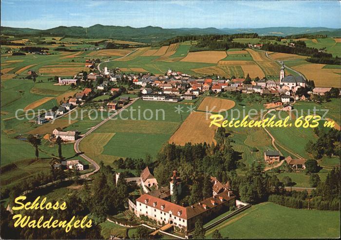 Reichenthal Schloss Waldenfels Fliegeraufnahme